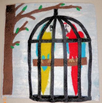 Captive Birds by Holly Bignell